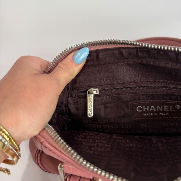 ✨SOLD✨ Vintage Chanel Pink LAX Bowler Bag - Picture 16 of 16